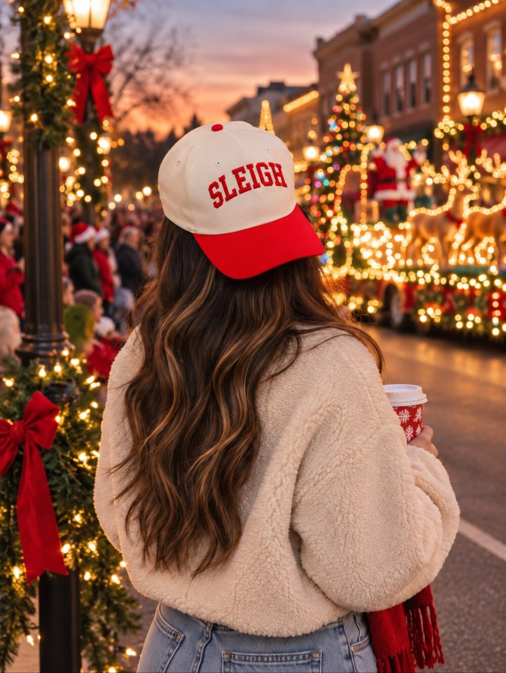 NEW ALTAR'D STATE SLEIGH CHRISTMAS HOLIDAY TRUCKER HAT